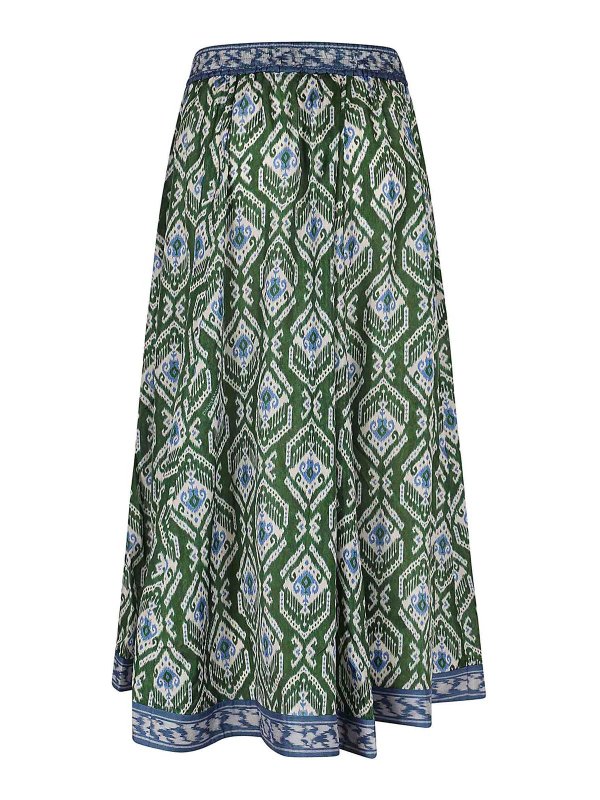 ZIMMERMANN: ニーレングススカート＆ミディ丈 online - 膝丈/ミディスカート - 緑