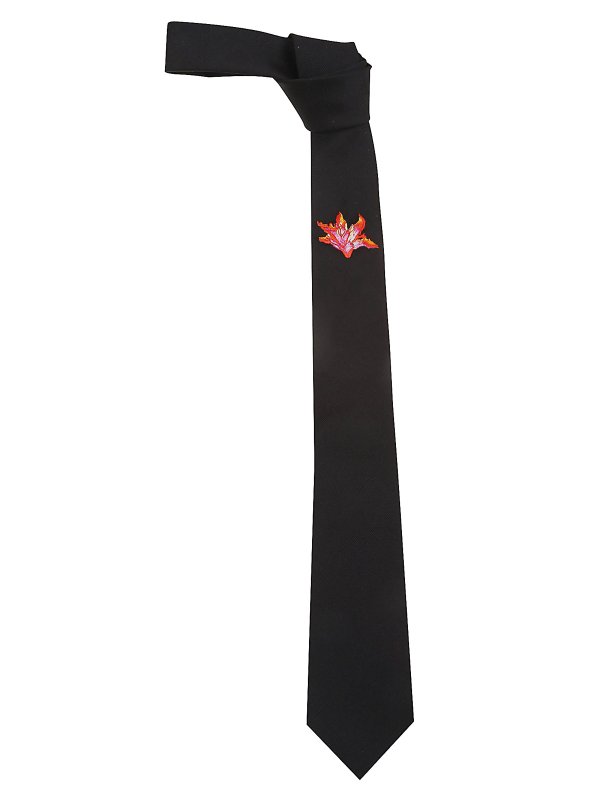 ALEXANDER MCQUEEN: ties & bow ties online - Tie Fire Lily 70
