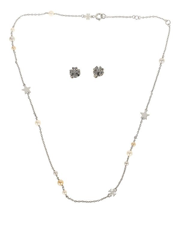 TORY BURCH: Collier - Colliers - Argent