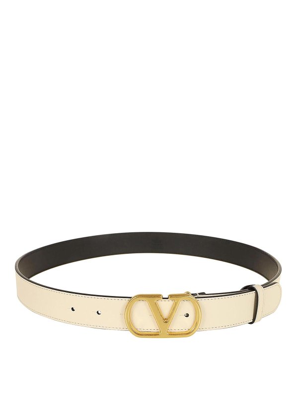 VALENTINO GARAVANI: ベルト - ベルト - 白