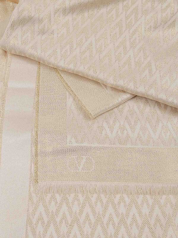 VALENTINO GARAVANI: Stoles & Shawls online - Stole Toute La V