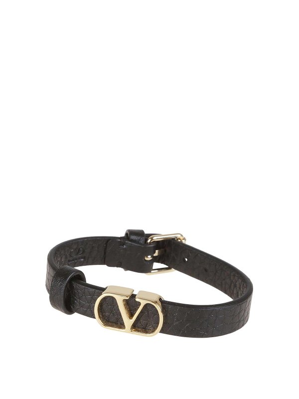VALENTINO GARAVANI: Bracciali e Braccialetti - Bracciale in pelle