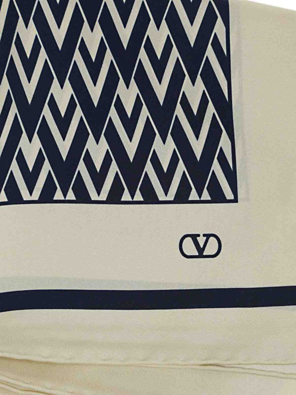 VALENTINO GARAVANI: ストール＆ショール online - ストール/ショール - クリーム