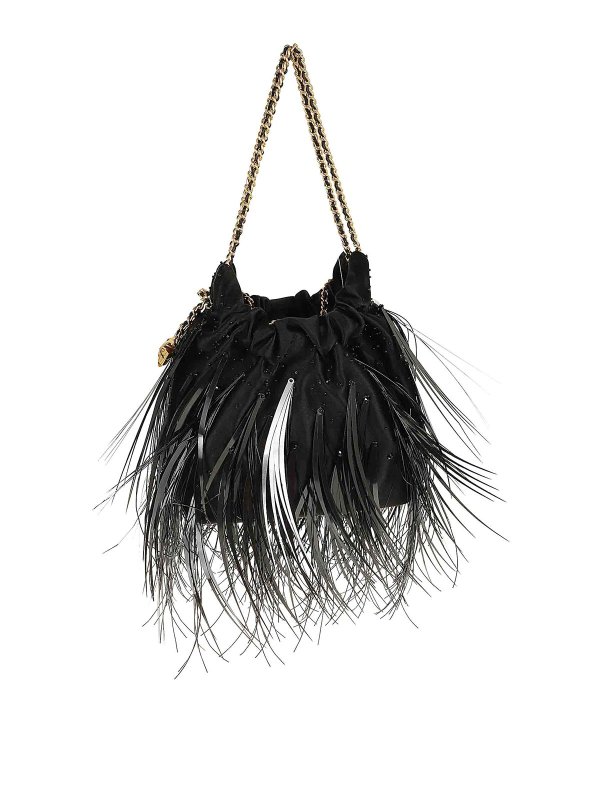 TORY BURCH: Handtaschen - Shopper - Schwarz