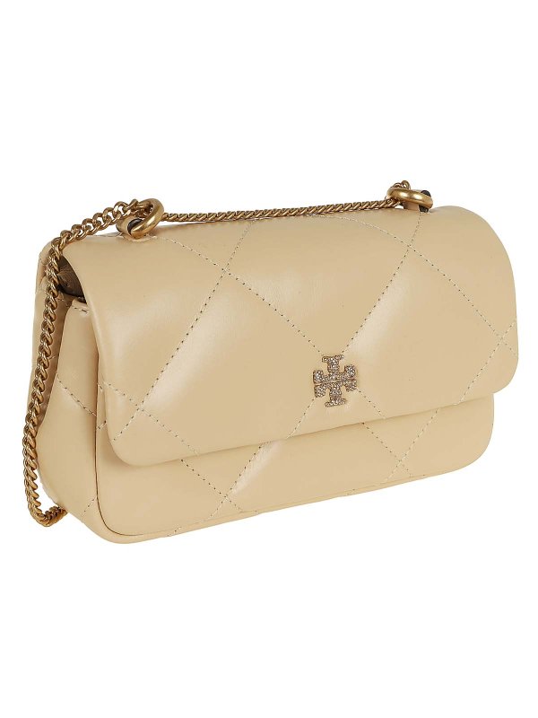 TORY BURCH: Bolsas bandoleras online - Bolsa Bandolera - Crema