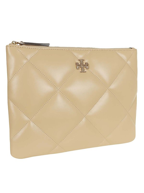 TORY BURCH: Clutch online - Pochette - Crème