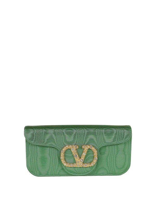VALENTINO GARAVANI: Clutches - Clutch - Grün