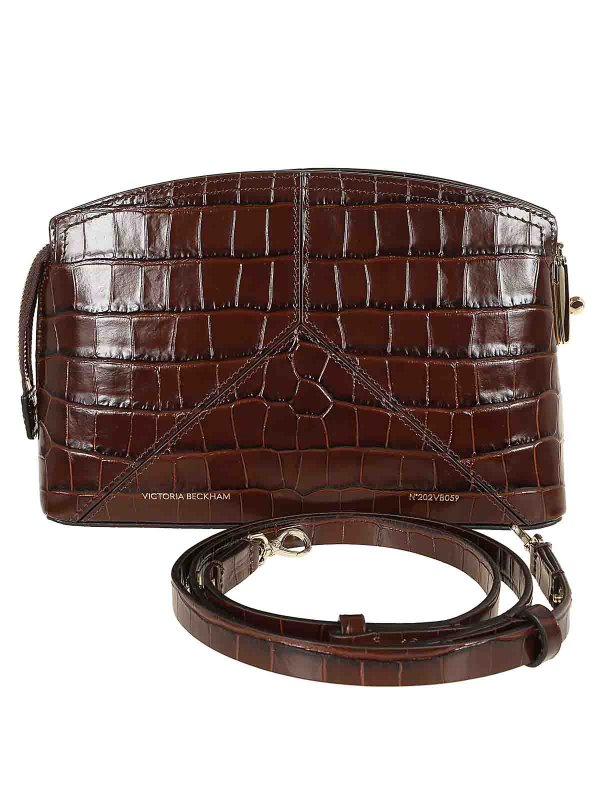 The Best Shops VICTORIA BECKHAM: クロスボディバッグ - クロスボディバッグ - ダークブラウン