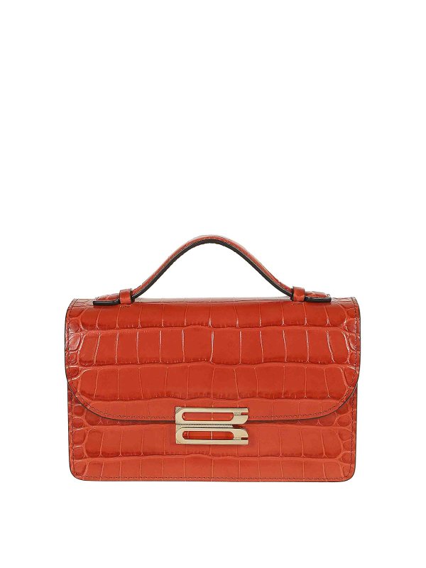 VICTORIA BECKHAM: クロスボディバッグ - クロスボディバッグ - 赤