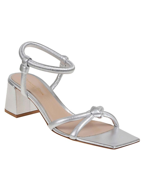 Gianvito Rossi: ロファー＆スリッパ online - ローファー - 銀