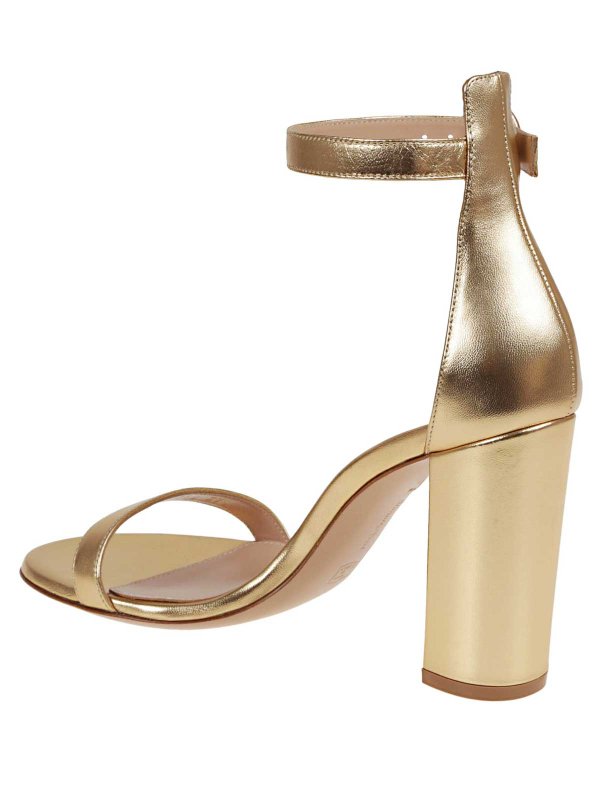 The Best Shops Gianvito Rossi: Mocasines y Zapatillas - Mocasines - Dorado