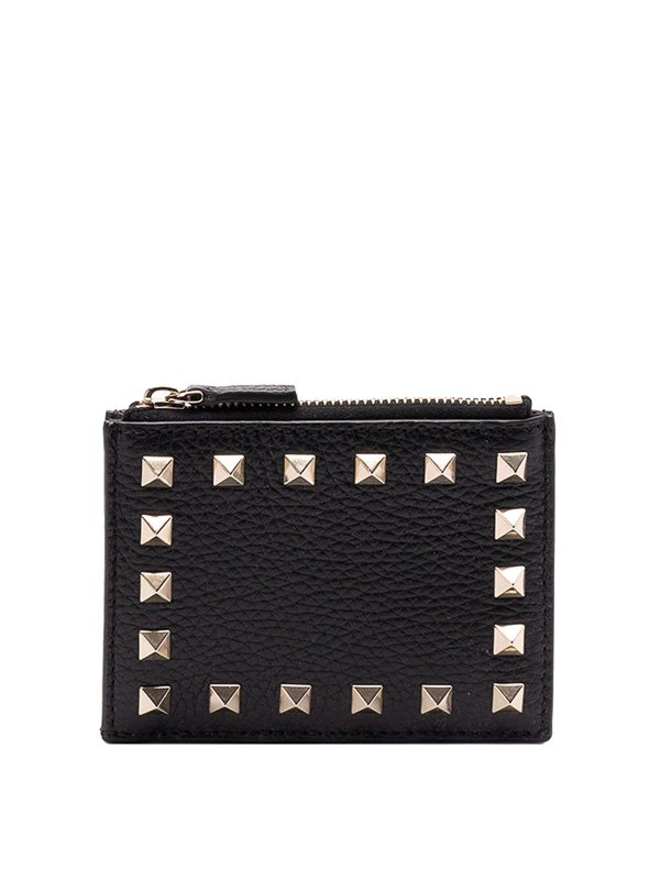 VALENTINO GARAVANI: 財布＆ポーチ - 財布 - 黒