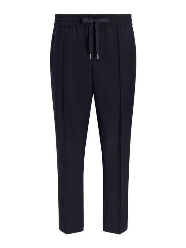 DOLCE & GABBANA: トラウザーショーツ - ショートパンツ - ブルー