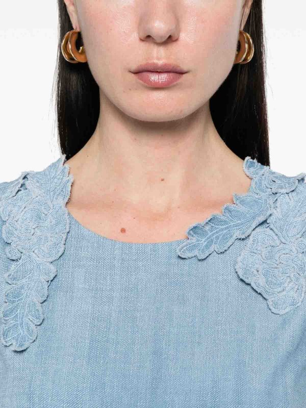 ERMANNO SCERVINO buy online Robe Au Genou - Bleu