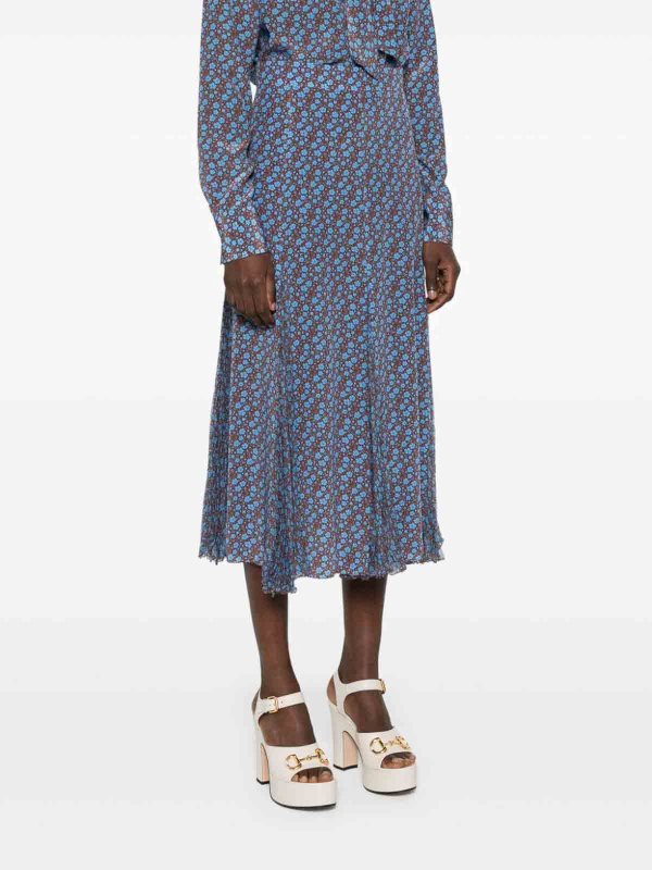 The Best Shops ERMANNO SCERVINO: Jupes midi et au genou - Jupe Midi - Multicolore