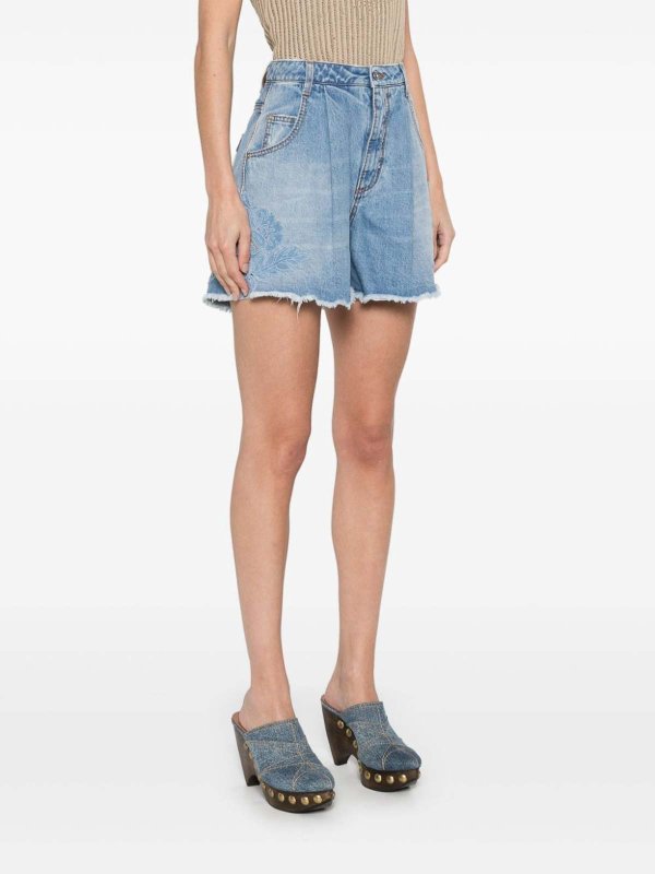 Denim Shorts shop online: ERMANNO SCERVINO