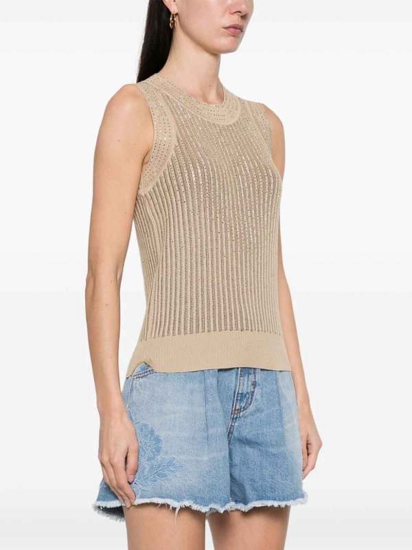 Top - Azul shop online: ERMANNO SCERVINO