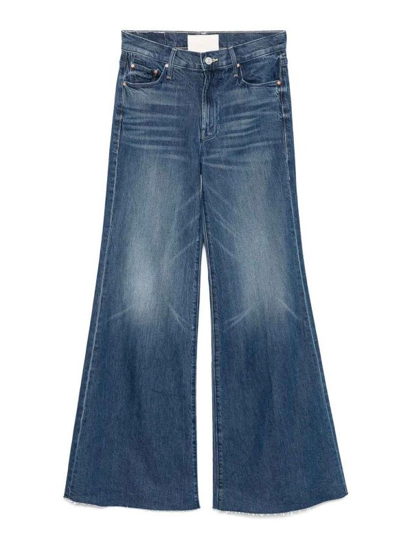 MOTHER: bootcut jeans - The Twister Sneak Fray (Superior) Jeans