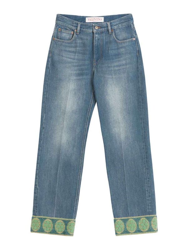 VALENTINO: bootcut jeans - Jeans