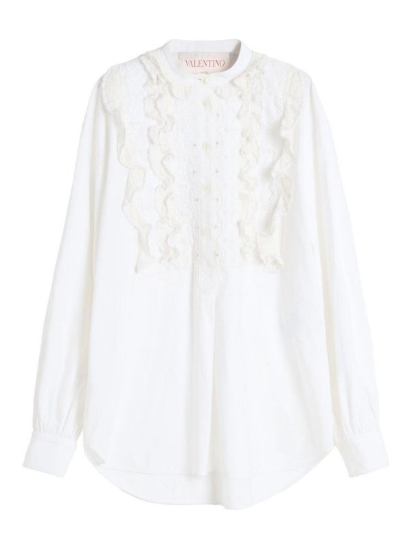 VALENTINO: トップス＆タンクトップ - トップ/タンクトップ - 白