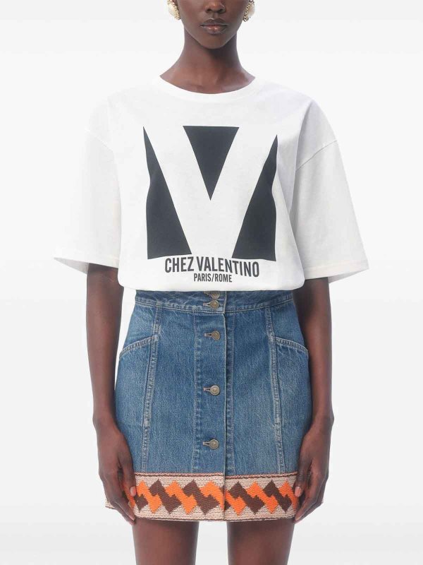 Camisetas shop online Camiseta - Crema