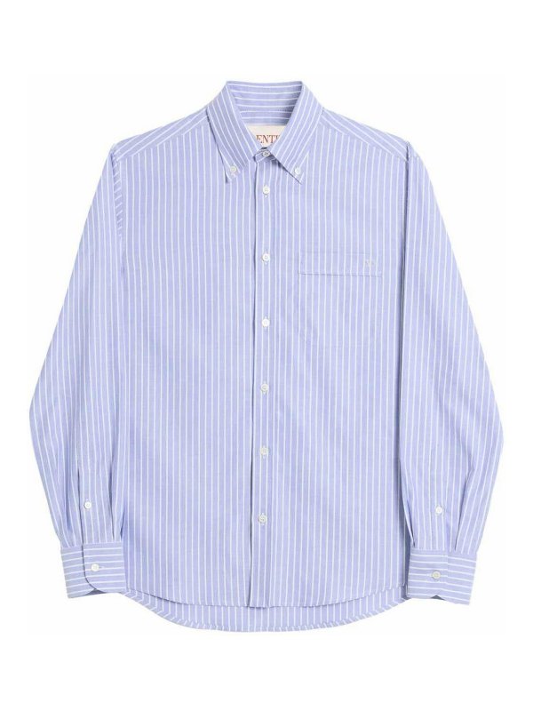 VALENTINO: shirts - Vlogo Signature Long Sleeve Shirt