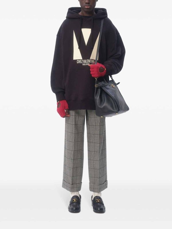 VALENTINO: スウェット＆セーター online - スウェットシャツ/セーター - 黒