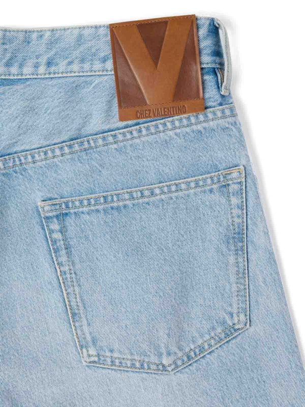 VALENTINO buy online ブーツカットジーンズ - ブルー