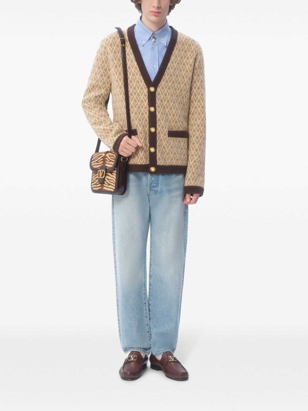 VALENTINO: カーディガン online - カーディガン - ベージュ