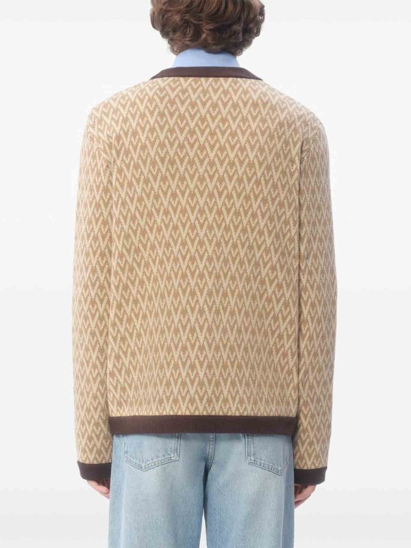 カーディガン - ベージュ shop online: VALENTINO