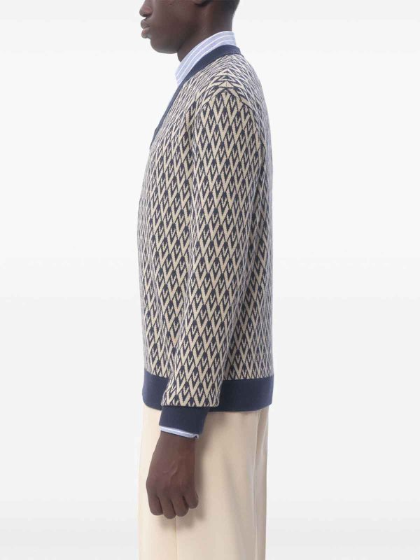 The Best Shops VALENTINO: maglia collo a v - Maglione Toute La V.