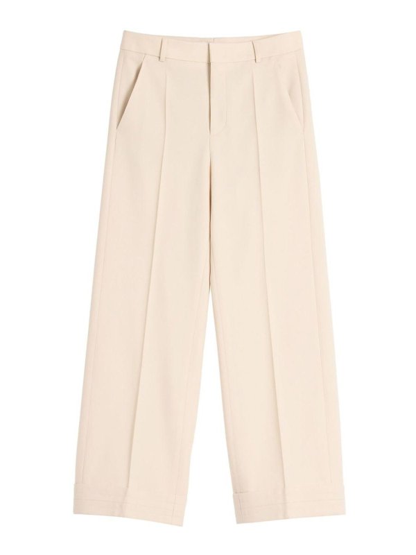 VALENTINO: トラウザーショーツ - ショートパンツ - クリーム