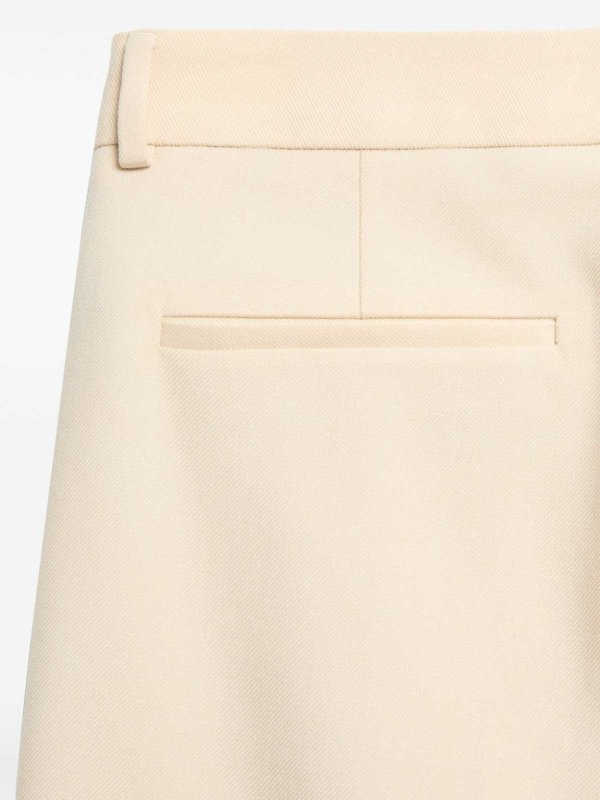 The Best Shops VALENTINO: トラウザーショーツ - ショートパンツ - クリーム