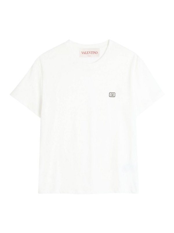 VALENTINO: t-shirts - Vlogo Signature T-Shirt