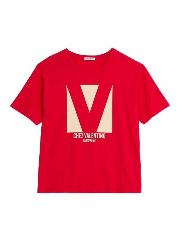 VALENTINO: t-shirts - Chez  T-Shirt