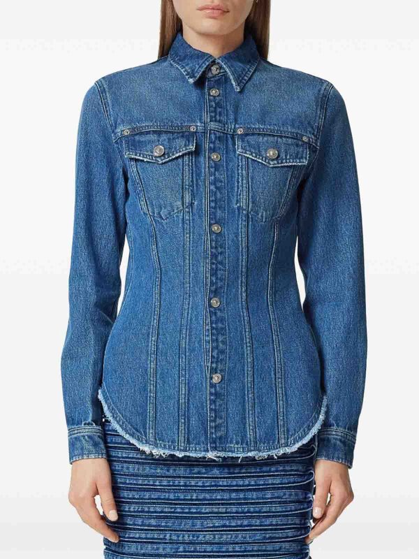 シャツ - ダークウォッシュ shop online: VERSACE