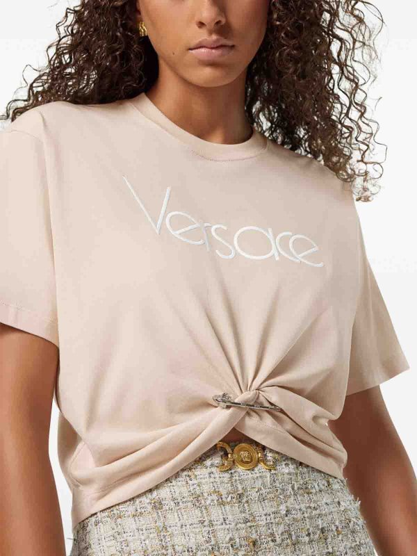 The Best Shops VERSACE: Camisetas - Camiseta - Beis