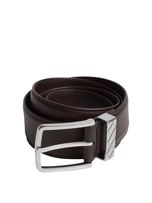 BOTTEGA VENETA: ベルト - ベルト - ブラウン