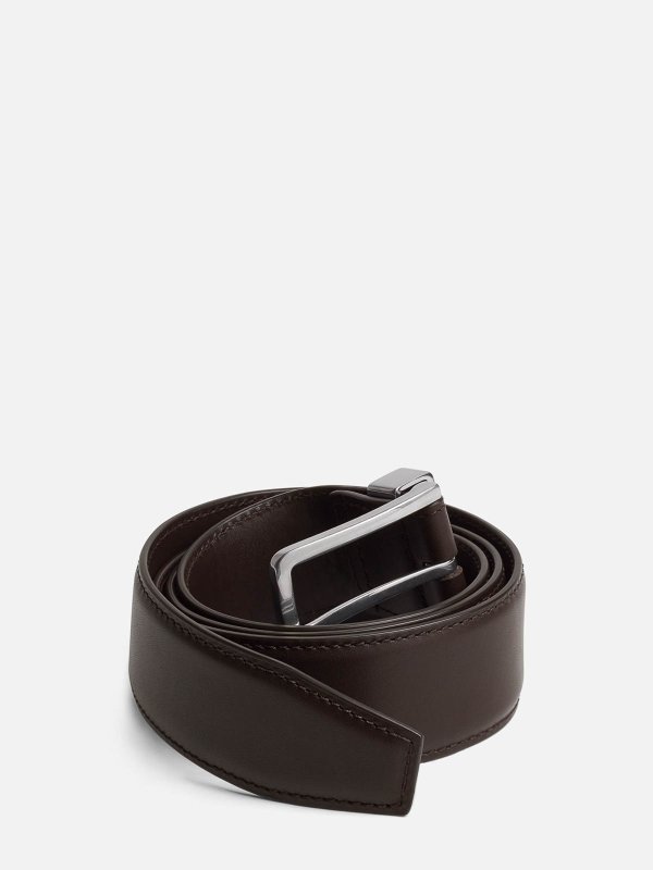 BOTTEGA VENETA: ベルト online - ベルト - ブラウン