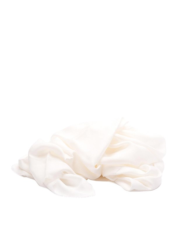 ELISABETTA FRANCHI: スカーフ - スカーフ - クリーム