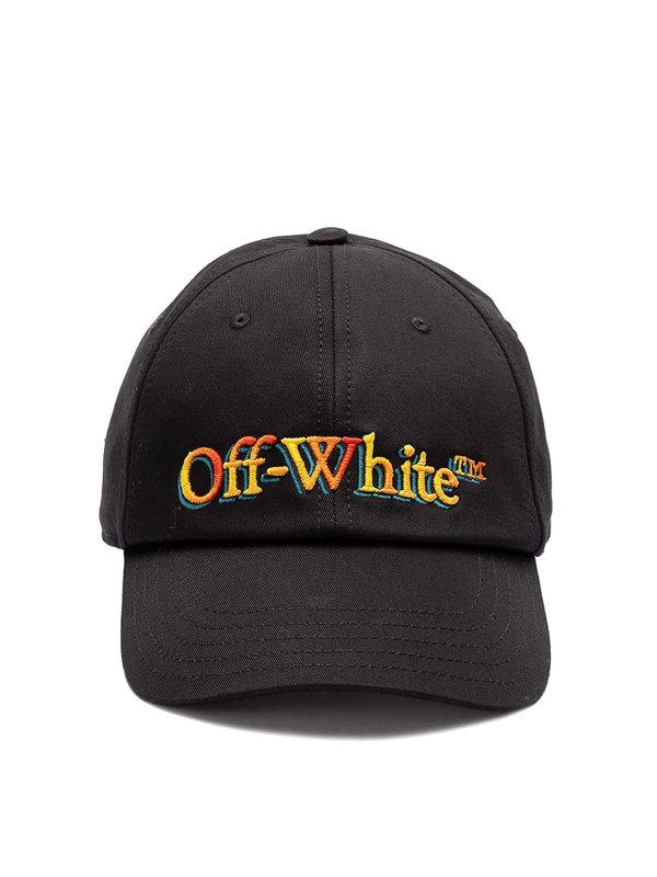 OFF-WHITE: 帽子＆キャッブ - 帽子 - 黒