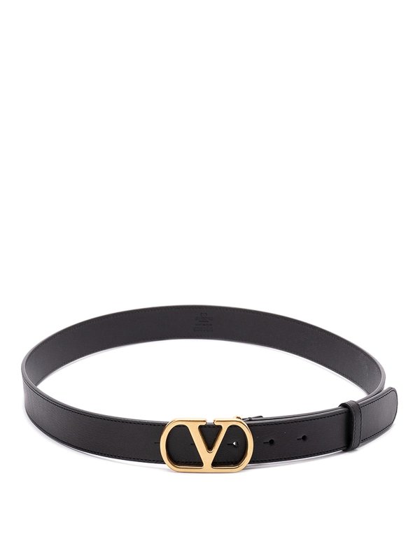 VALENTINO GARAVANI: belts - Leather Belt