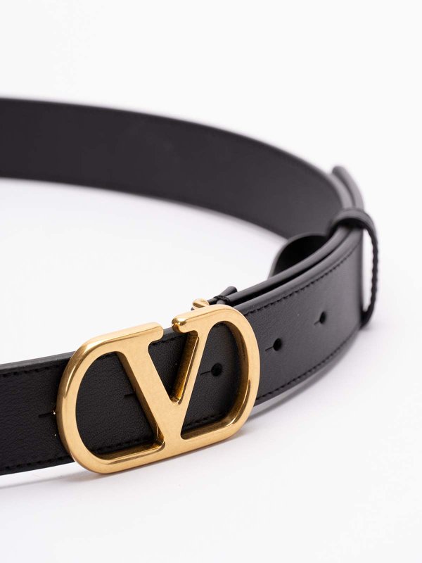 VALENTINO GARAVANI: belts online - Leather Belt