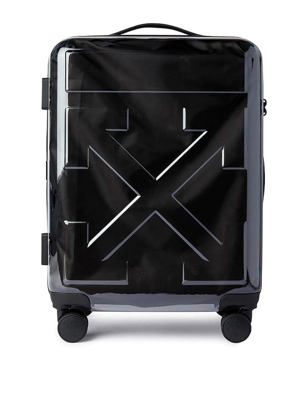OFF-WHITE: Luggage & Travel bags - Arrow Quote Trolley