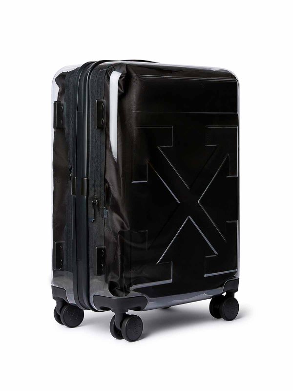 The Best Shops OFF-WHITE: Luggage & Travel bags - Arrow Quote Trolley