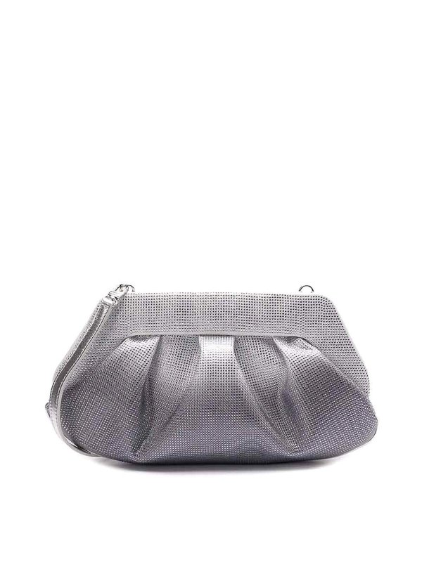 THEMOIRè: クラッチバッグ - クラッチバッグ - 銀