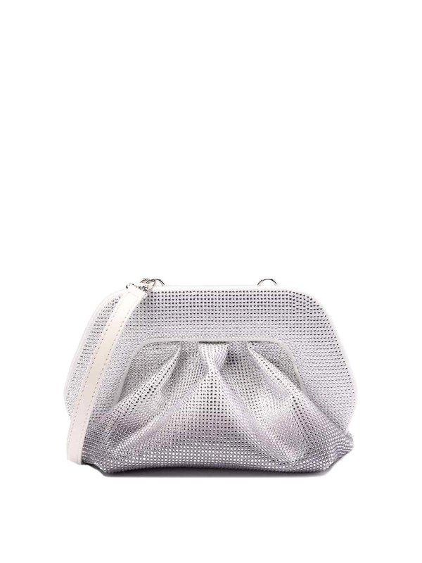 THEMOIRè: Clutch - Pochette - Argent