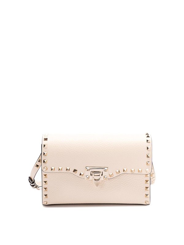 VALENTINO GARAVANI: shoulder bags - Rockstud Small Shoulder Bag