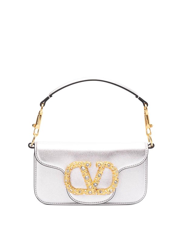 VALENTINO GARAVANI: ショルダーバッグ - ショルダーバッグ - 銀