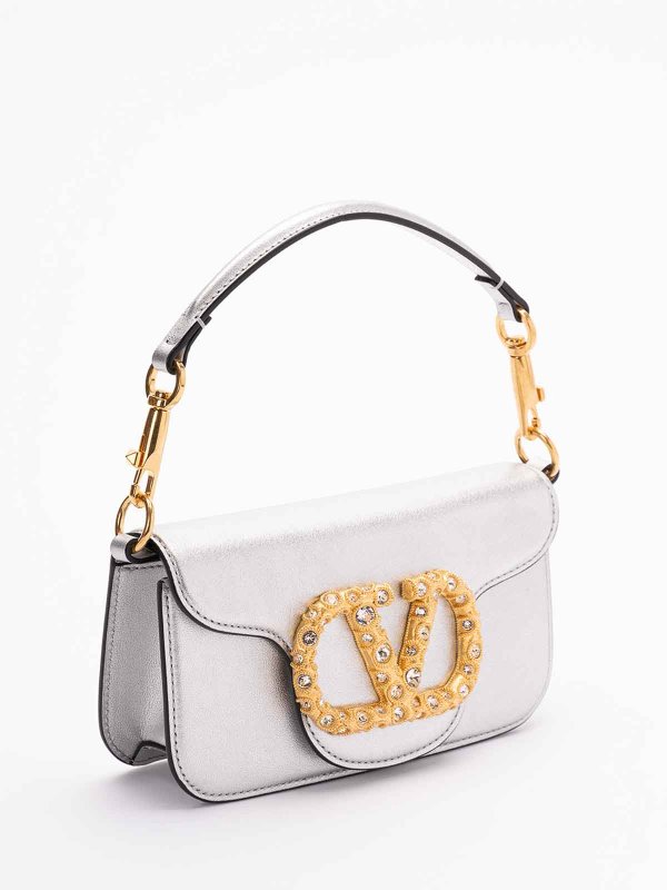 The Best Shops VALENTINO GARAVANI: ショルダーバッグ - ショルダーバッグ - 銀